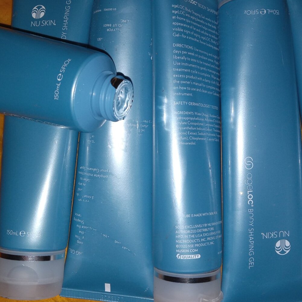 Nu Skin by ageloc.  AMAZING anti-aging body sculpting gel.